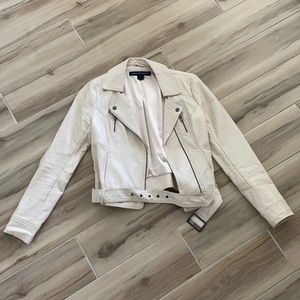 French Connection Faux Leather Jacket